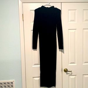Seed Heritage size Large black form fitting dress